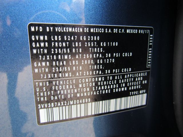 2018 Volkswagen Tiguan 2.0T SEL Plano TX