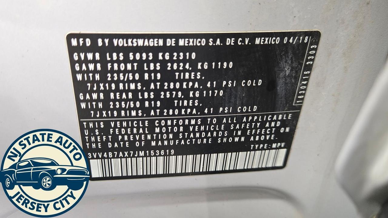 2018 Volkswagen Tiguan 2.0T SEL Premium Jersey City NJ