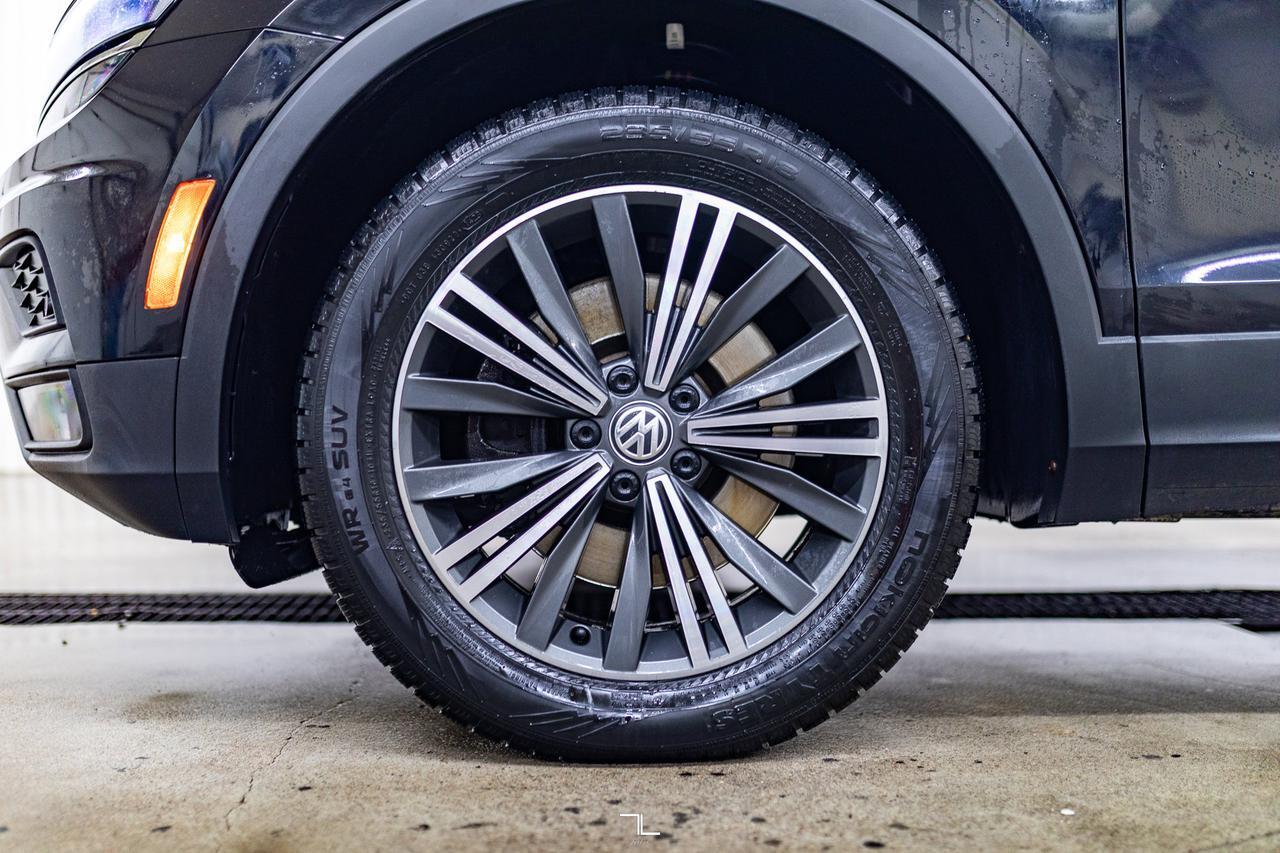 2018 Volkswagen Tiguan 4Motion Highline Leather Roof Nav BCam Red Deer AB