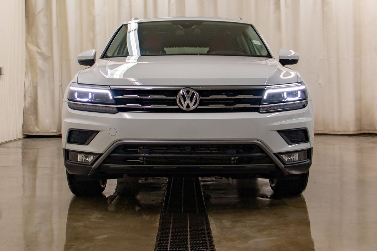 2018 Volkswagen Tiguan AWD Highline Leather Roof Nav Red Deer AB