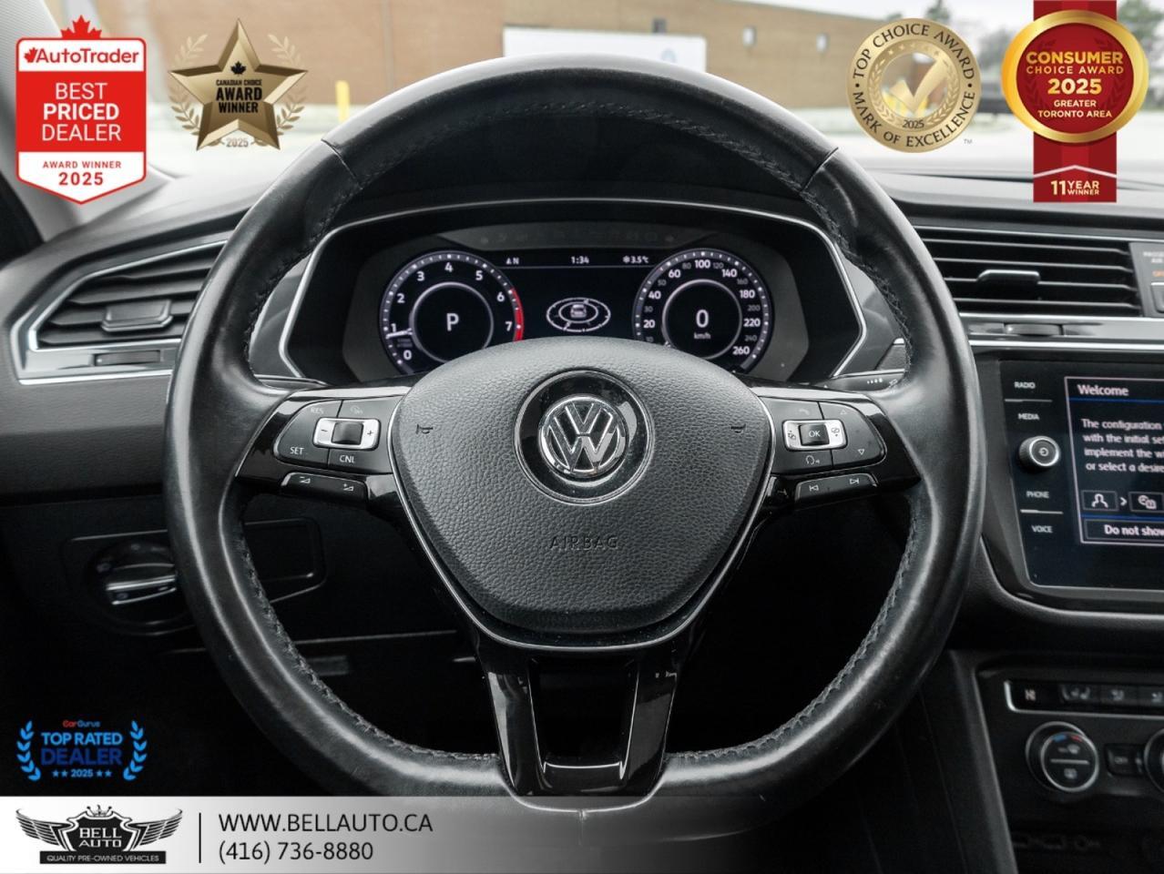 2018 Volkswagen Tiguan Highline | 4Motion | NAVI | B.CAM | PANO | FENDERAUDIO | NOACCIDENT Toronto ON