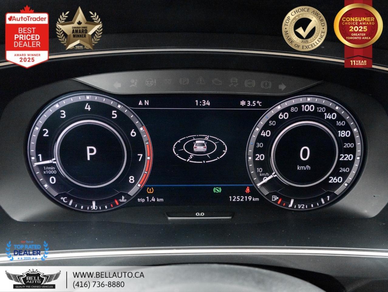 2018 Volkswagen Tiguan Highline | 4Motion | NAVI | B.CAM | PANO | FENDERAUDIO | NOACCIDENT Toronto ON
