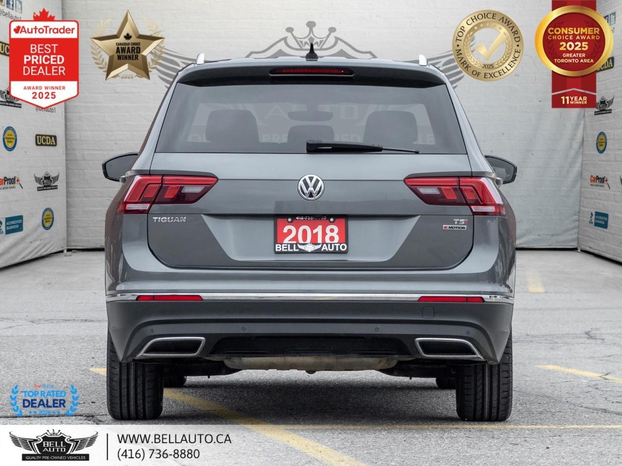 2018 Volkswagen Tiguan Highline | 4Motion | NAVI | B.CAM | PANO | FENDERAUDIO | NOACCIDENT Toronto ON