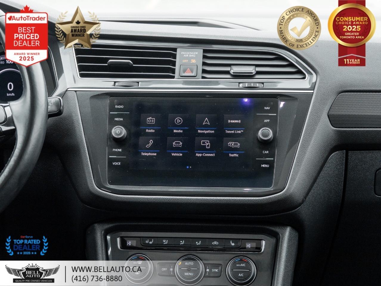 2018 Volkswagen Tiguan Highline | 4Motion | NAVI | B.CAM | PANO | FENDERAUDIO | NOACCIDENT Toronto ON