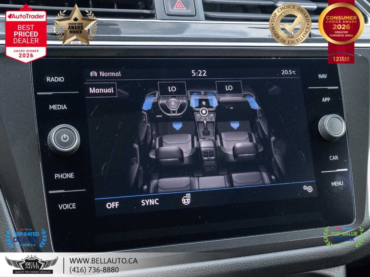 2018 Volkswagen Tiguan Highline | 7PASS | NAVI | B.CAM | PANO | FENDER | NOACCIDENT Toronto ON
