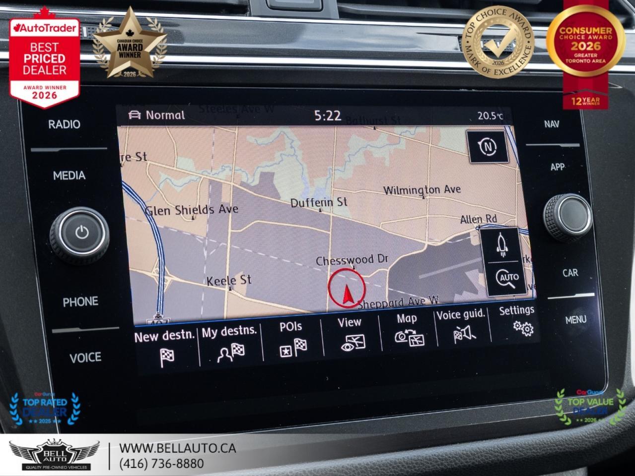 2018 Volkswagen Tiguan Highline | 7PASS | NAVI | B.CAM | PANO | FENDER | NOACCIDENT Toronto ON