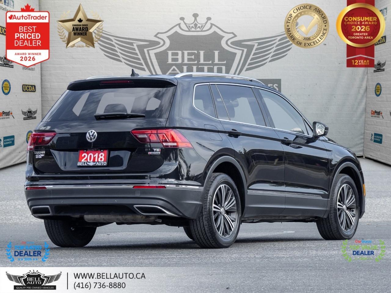 2018 Volkswagen Tiguan Highline | 7PASS | NAVI | B.CAM | PANO | FENDER | NOACCIDENT Toronto ON