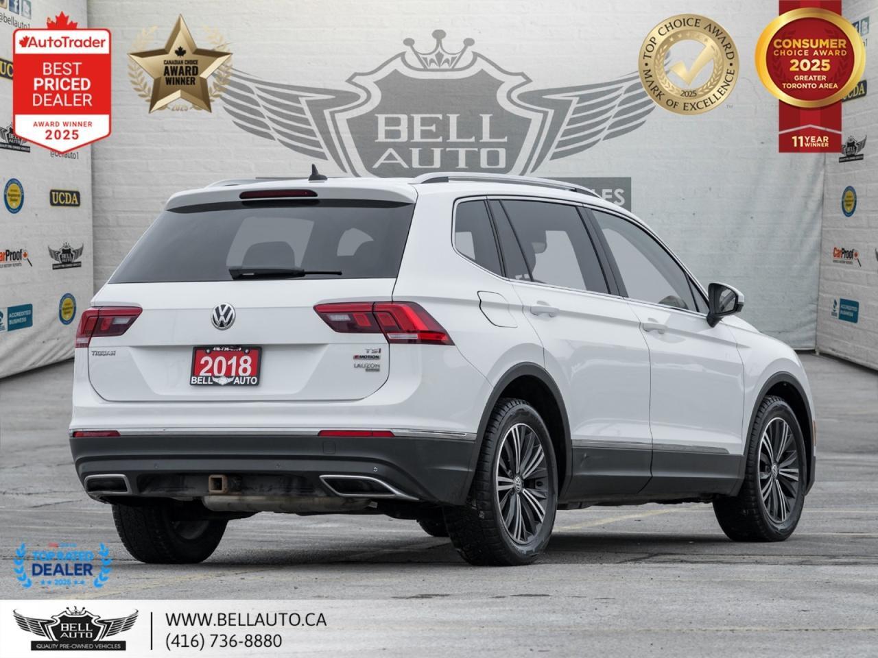 2018 Volkswagen Tiguan Highline 4Motion  | NAVI | B.CAM | PANO | FENDERAUDIO | NOACCIDENT Toronto ON