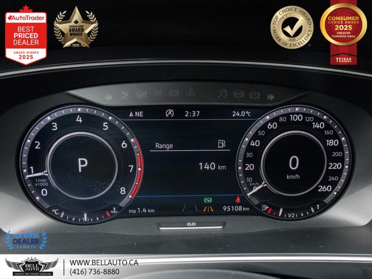 2018 Volkswagen Tiguan Highline R-Line | 7PASS | NAVI | B.CAM | PANO | FENDERAUDIO | NOACCIDENT Toronto ON