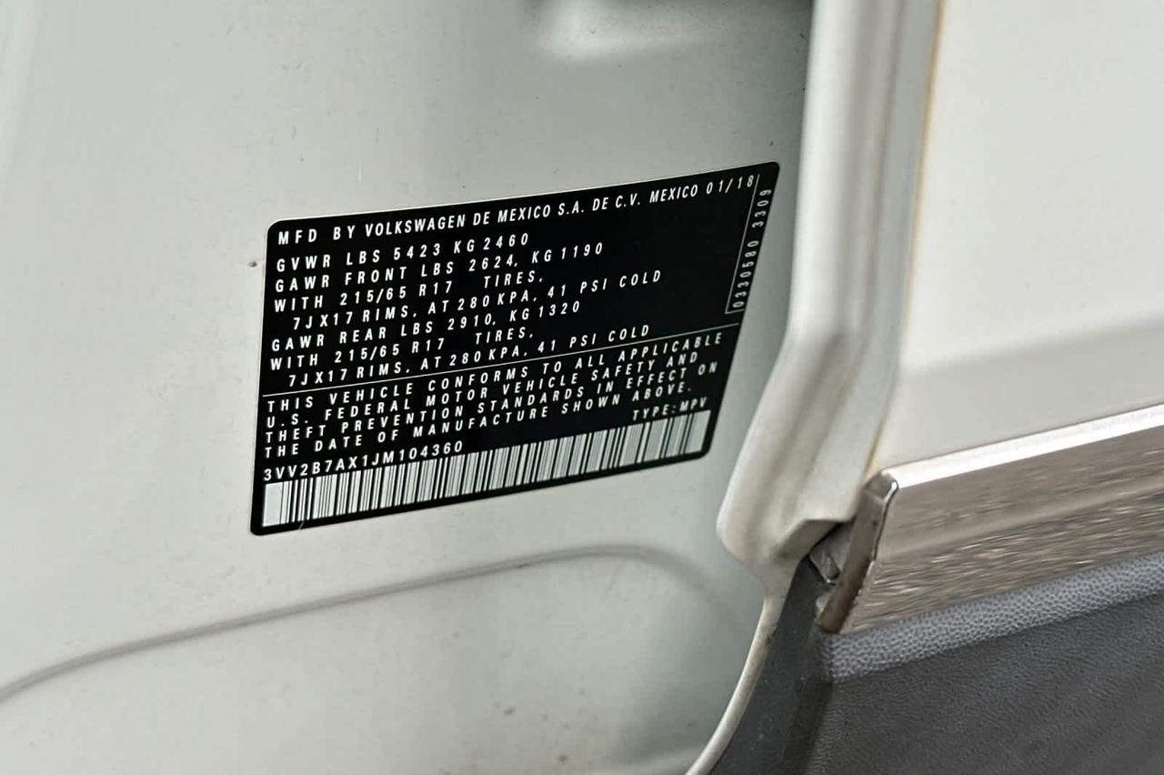 2018 Volkswagen Tiguan SE Roseville CA