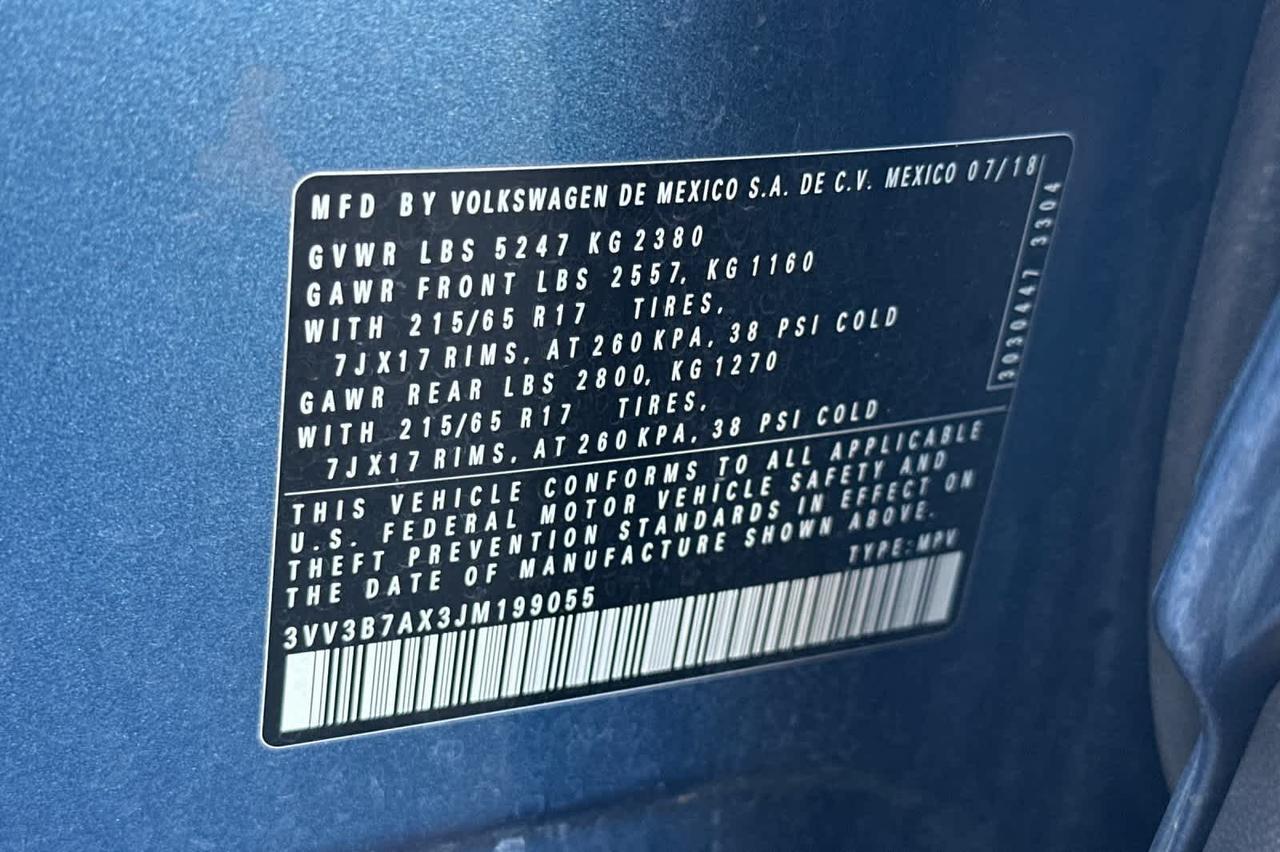 2018 Volkswagen Tiguan SE Roseville CA