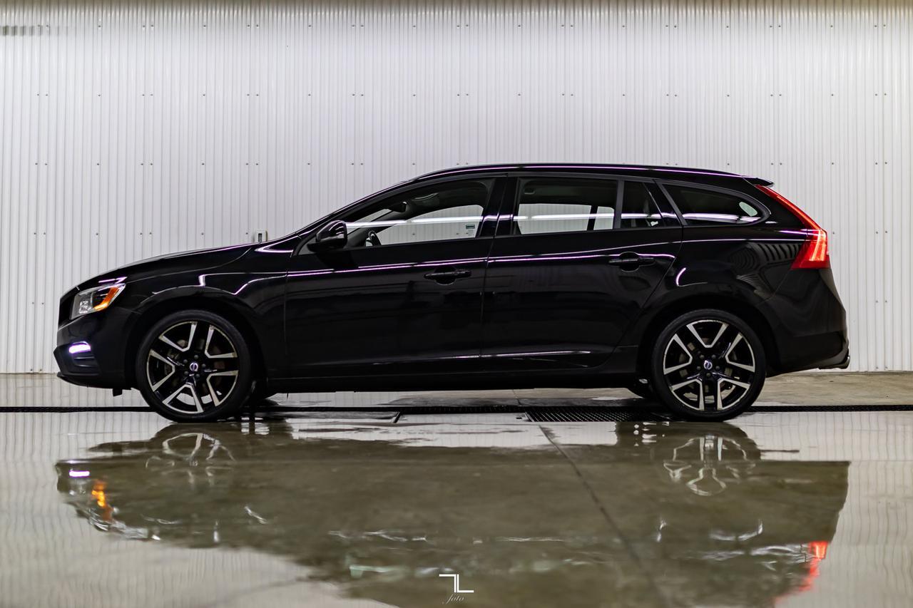 2018 Volvo V60 AWD T5 Dynamic Leather Roof Nav Red Deer AB