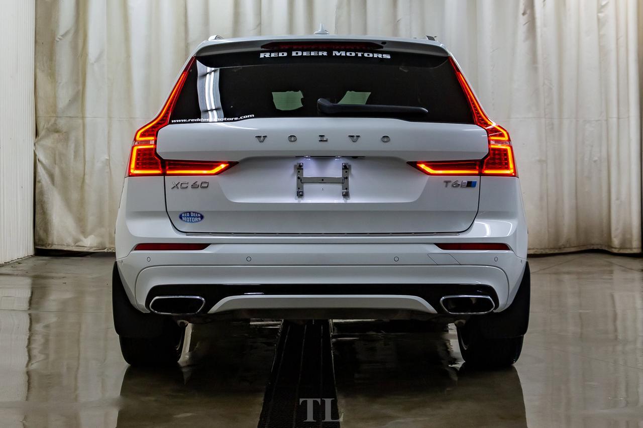 2018 Volvo XC60 T6 AWD R-Design Polestar Leather Roof Nav Red Deer AB