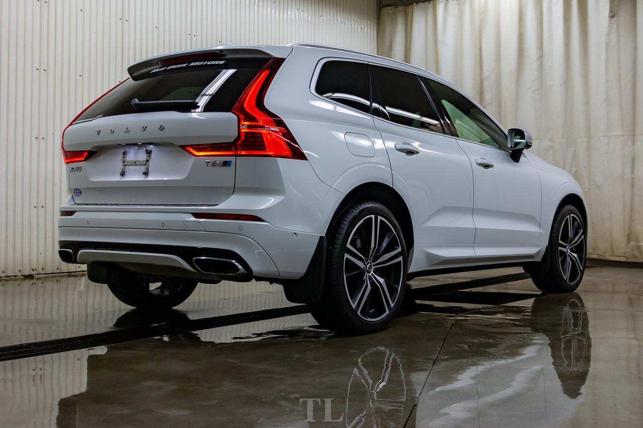 2018 Volvo XC60 T6 AWD R-Design Polestar Leather Roof Nav Red Deer AB