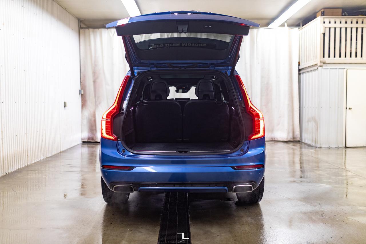 2018 Volvo XC90 AWD T6 R-Design Leather Roof Nav BCam Red Deer AB