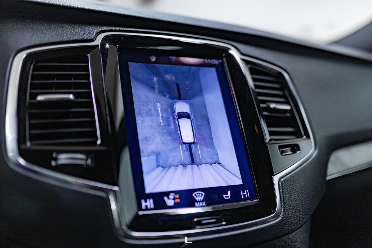 2018 Volvo XC90 AWD T6 R-Design Leather Roof Nav BCam Red Deer AB