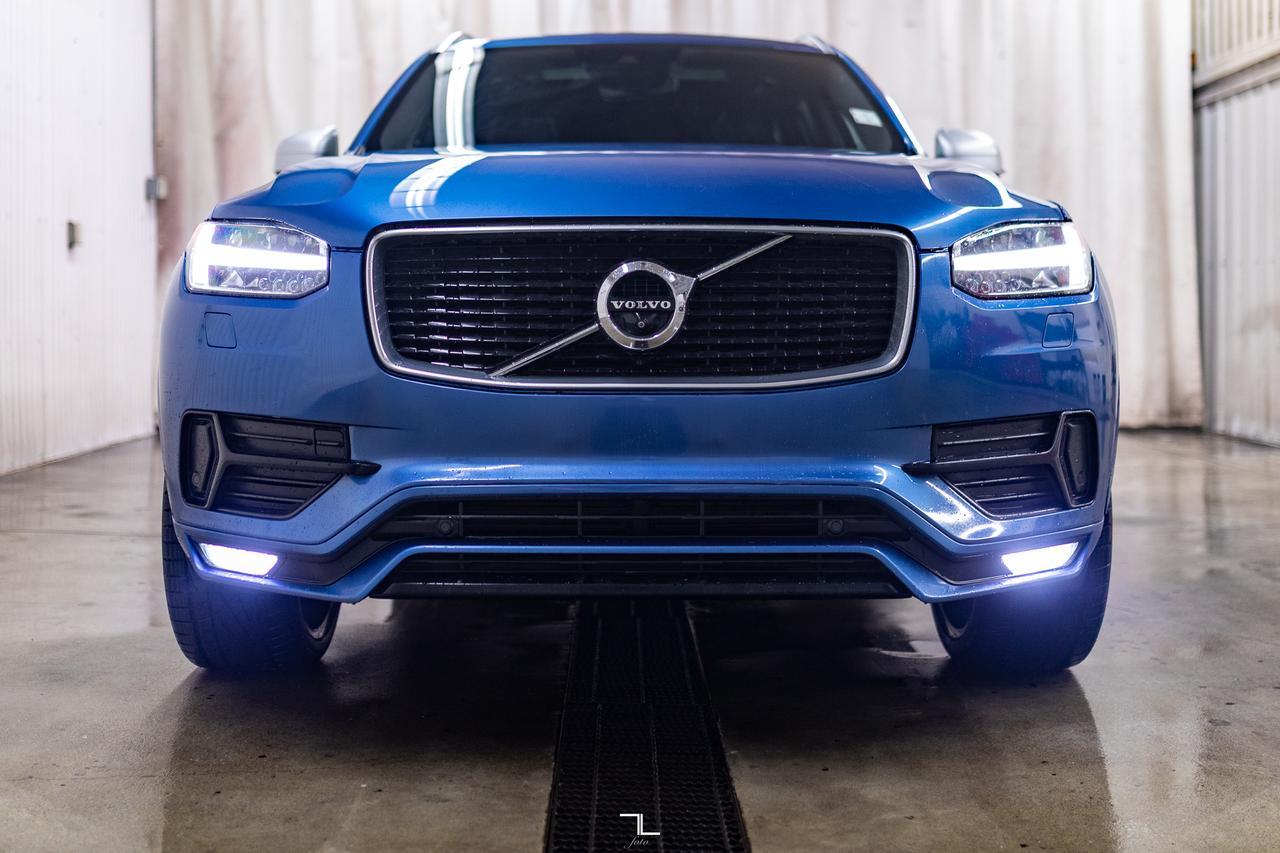 2018 Volvo XC90 AWD T6 R-Design Leather Roof Nav BCam Red Deer AB