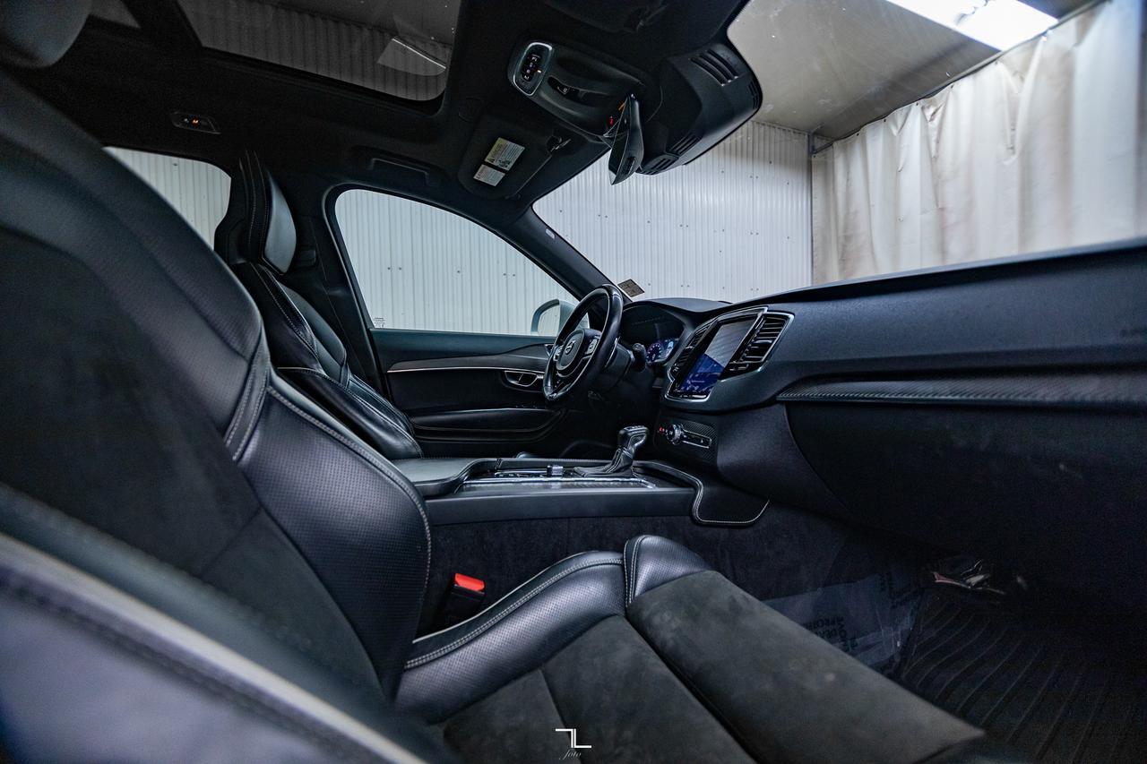 2018 Volvo XC90 AWD T6 R-Design Leather Roof Nav BCam Red Deer AB