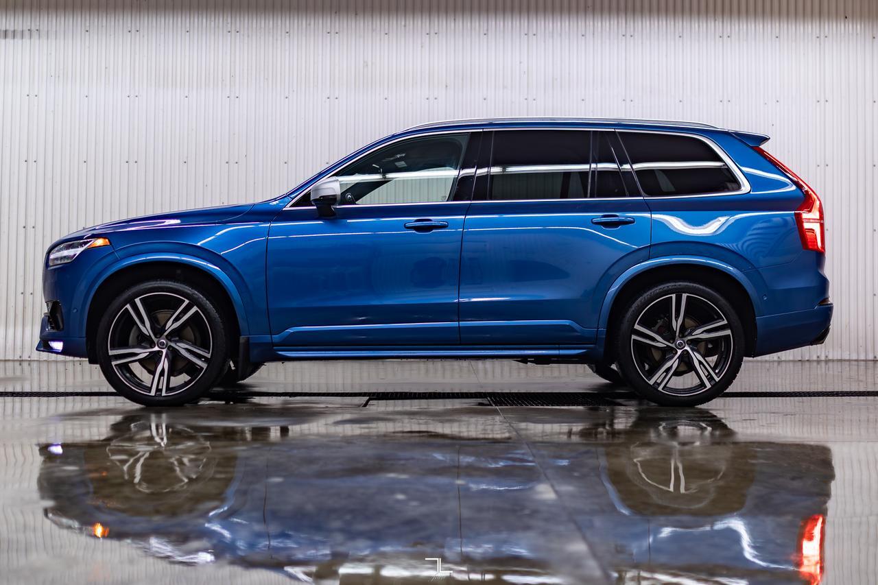 2018 Volvo XC90 AWD T6 R-Design Leather Roof Nav BCam Red Deer AB