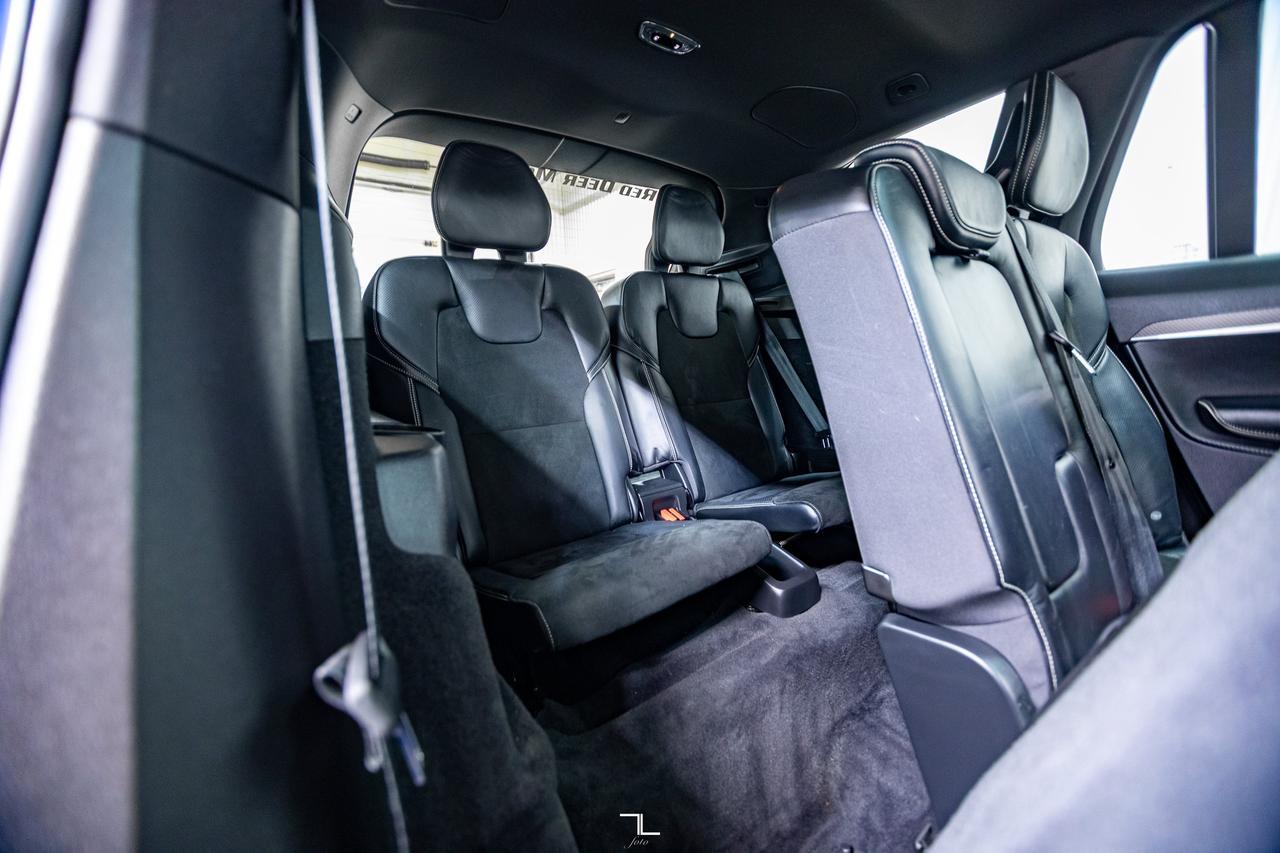 2018 Volvo XC90 AWD T6 R-Design Leather Roof Nav BCam Red Deer AB