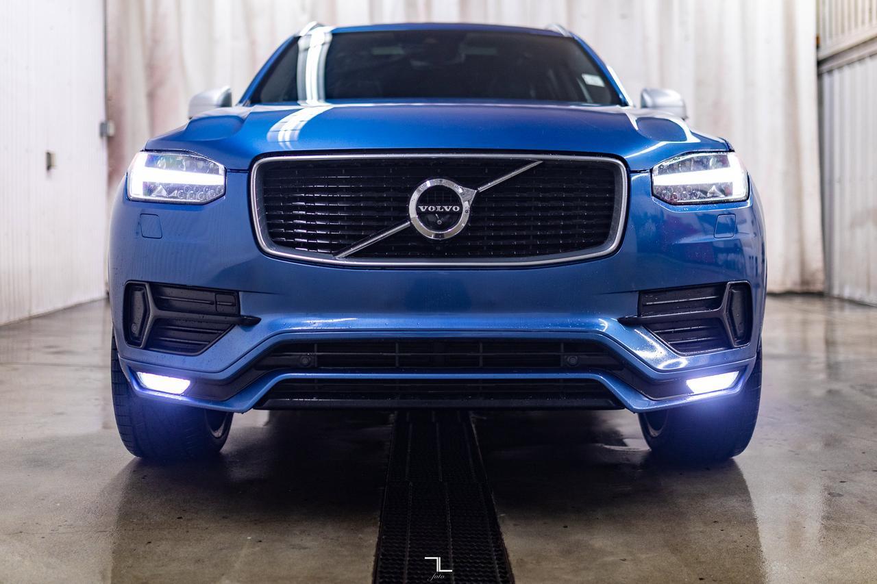 2018 Volvo XC90 AWD T6 R-Design Leather Roof Nav BCam Red Deer AB