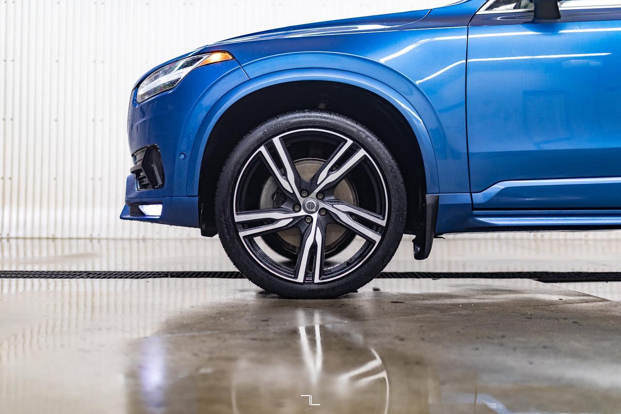 2018 Volvo XC90 AWD T6 R-Design Leather Roof Nav BCam Red Deer AB