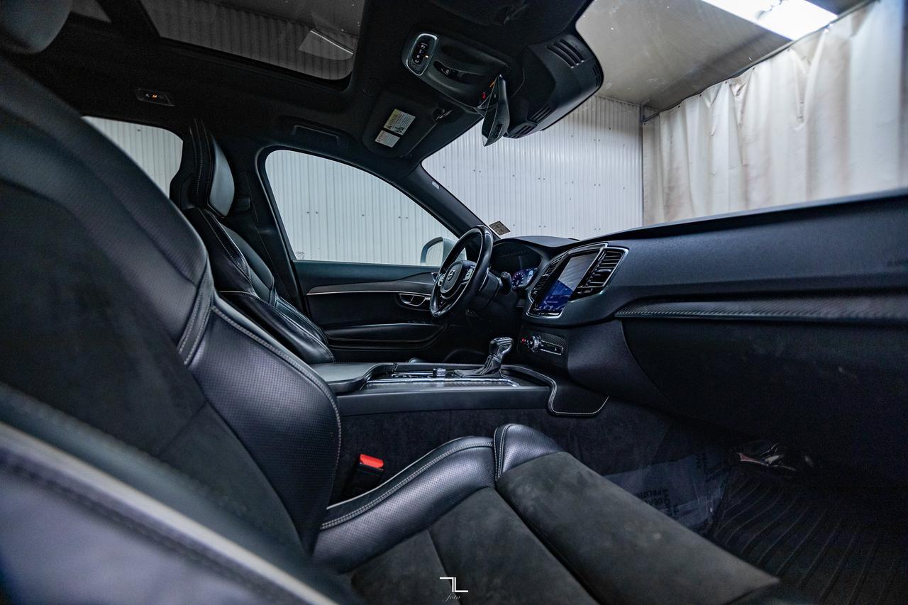2018 Volvo XC90 AWD T6 R-Design Leather Roof Nav BCam Red Deer AB