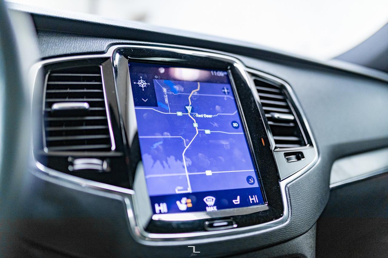 2018 Volvo XC90 AWD T6 R-Design Leather Roof Nav BCam Red Deer AB
