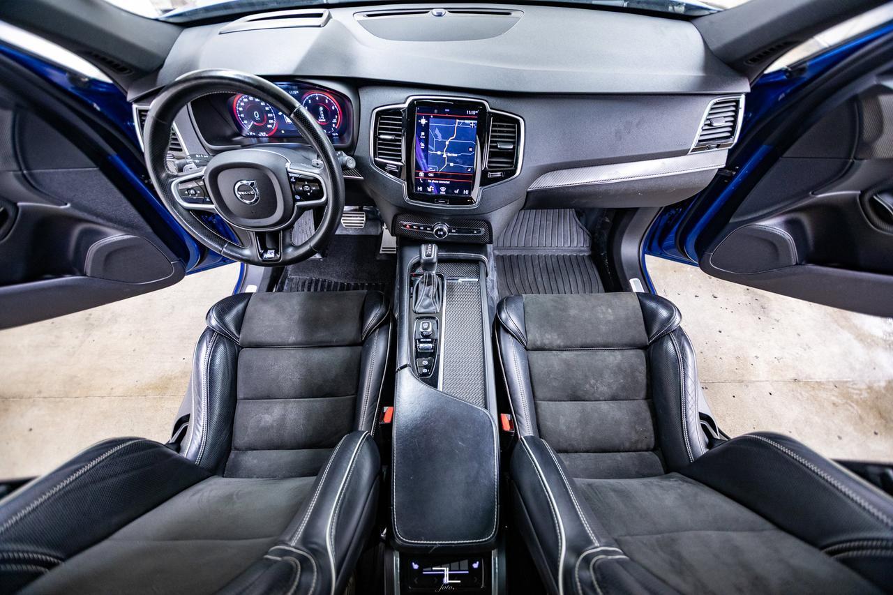 2018 Volvo XC90 AWD T6 R-Design Leather Roof Nav BCam Red Deer AB