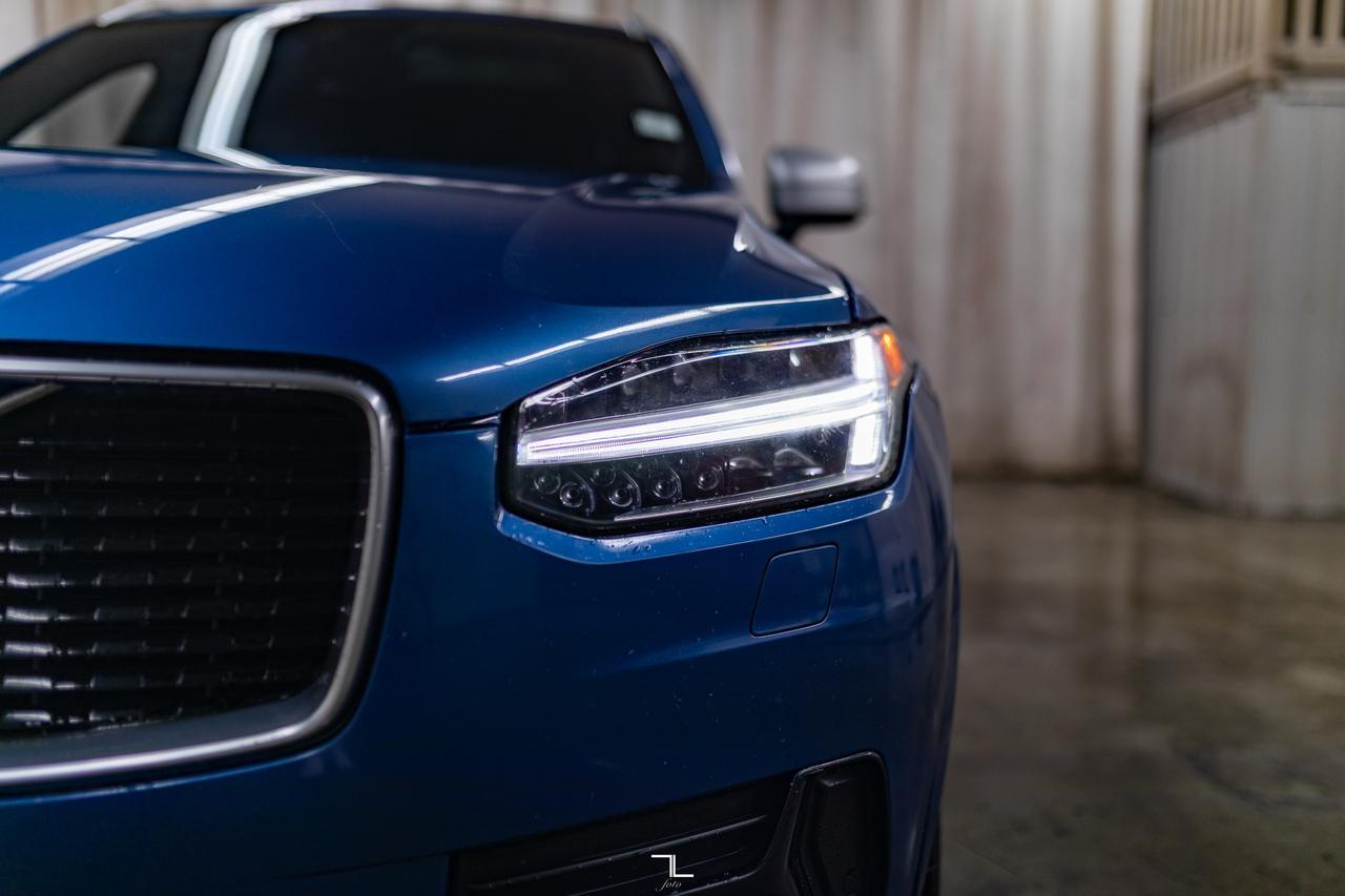 2018 Volvo XC90 AWD T6 R-Design Leather Roof Nav BCam Red Deer AB