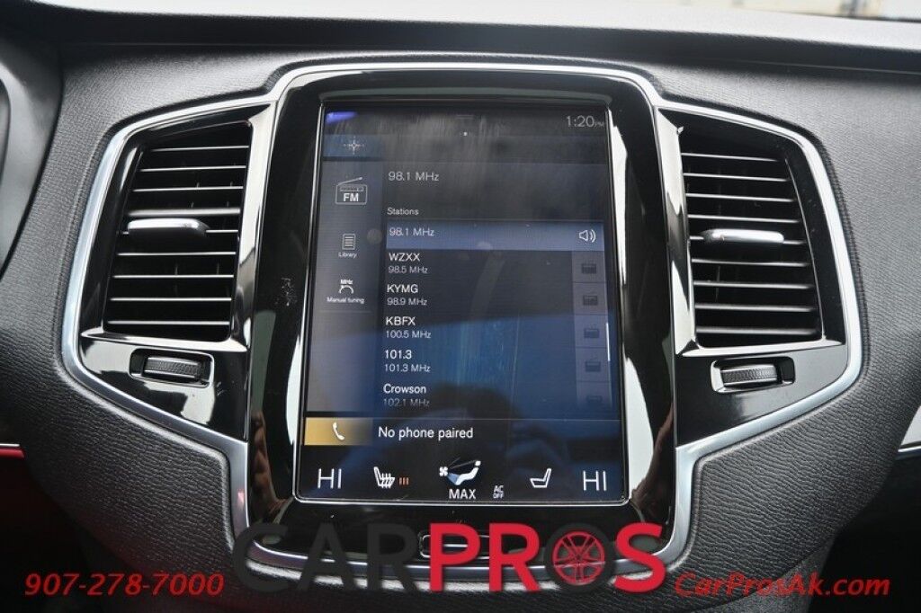 2018 Volvo XC90 Momentum Plus - AWD - Convenience Pkg - Power & Heated Leather Seats - Keyless Entry & Push to Start - Bluetooth - Blind Spot Information System - Navigation - Panoramic Sunroof w/ Power Sunshade - 3rd Row - Seats 7 Momentum Anchorage AK