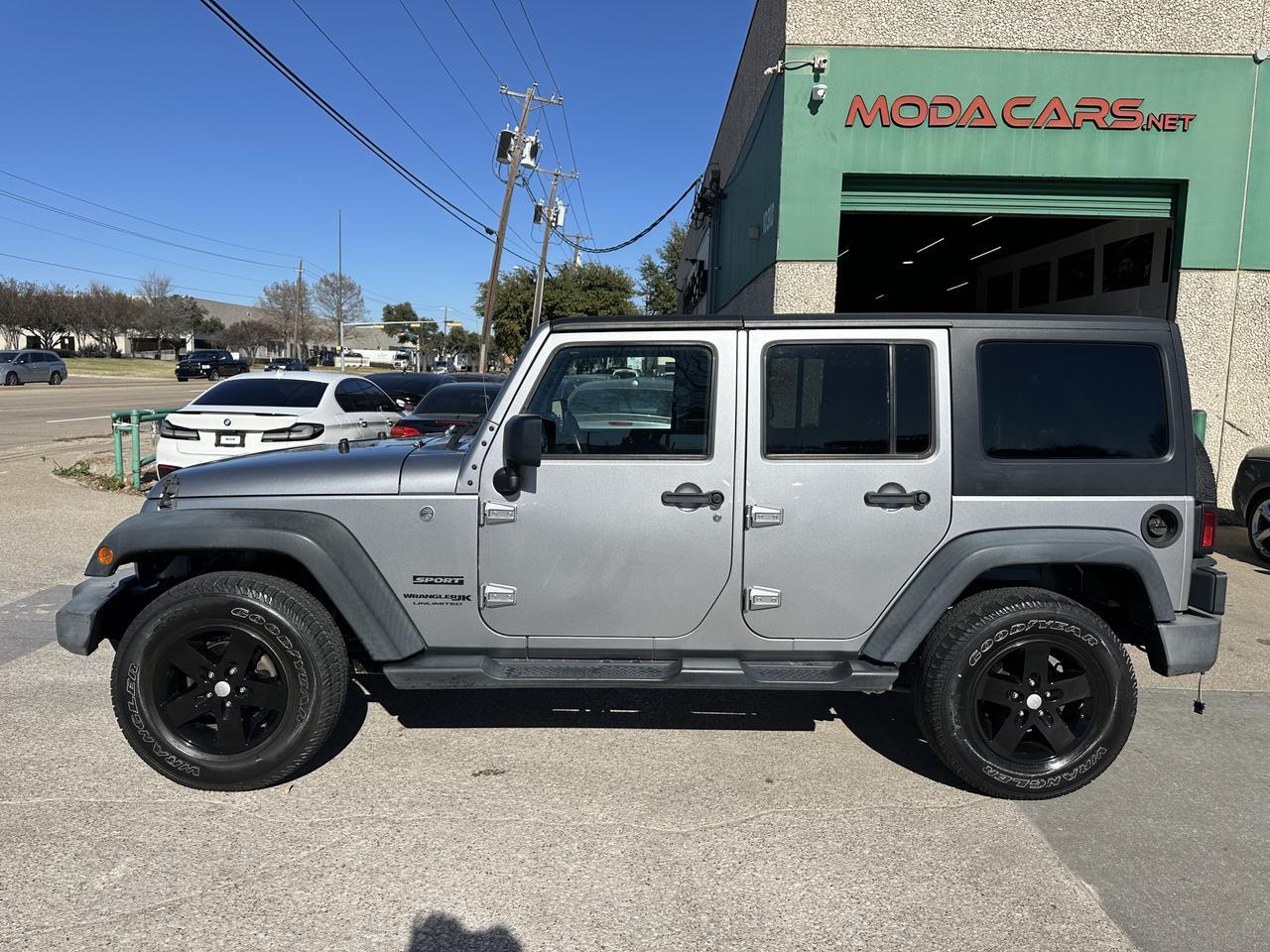 2018 jeep Wrangler JK Unlimited Sport S Dallas TX