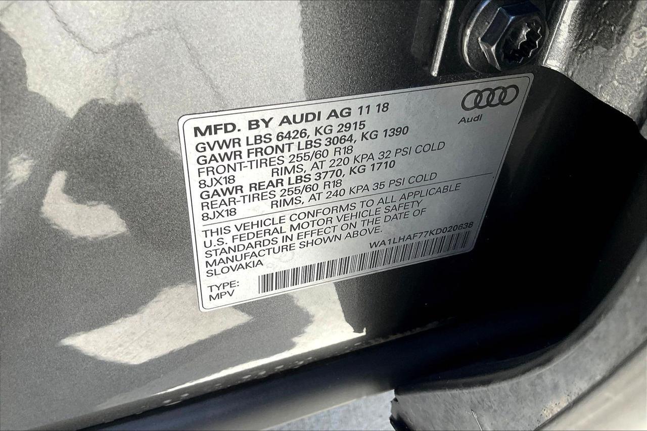 2019 AUDI Q7 PREMIUM PLUS Houston TX