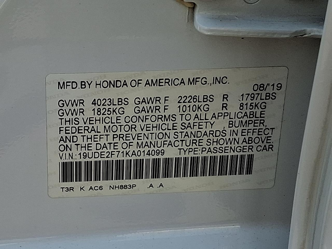 2019 Acura ILX Premium Package Vineland NJ