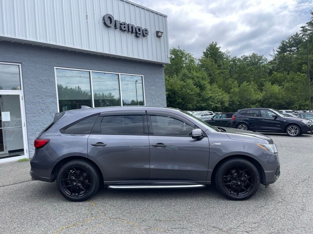 2019 Acura MDX 3.5L Technology Pkg w/A-Spec Pkg Orange MA