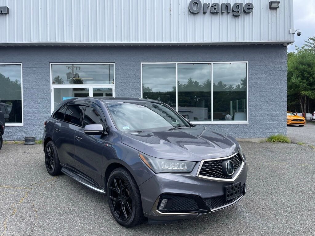 2019 Acura MDX 3.5L Technology Pkg w/A-Spec Pkg Orange MA