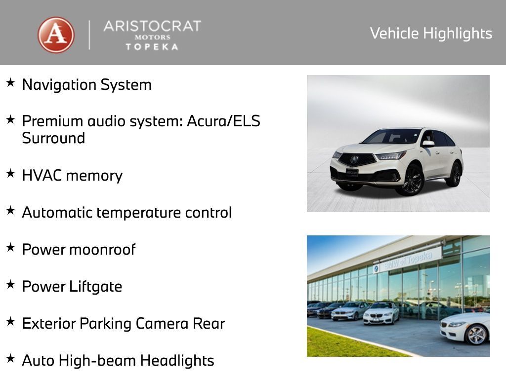 2019 Acura MDX 3.5L Technology Pkg w/A-Spec Pkg San Clemente CA