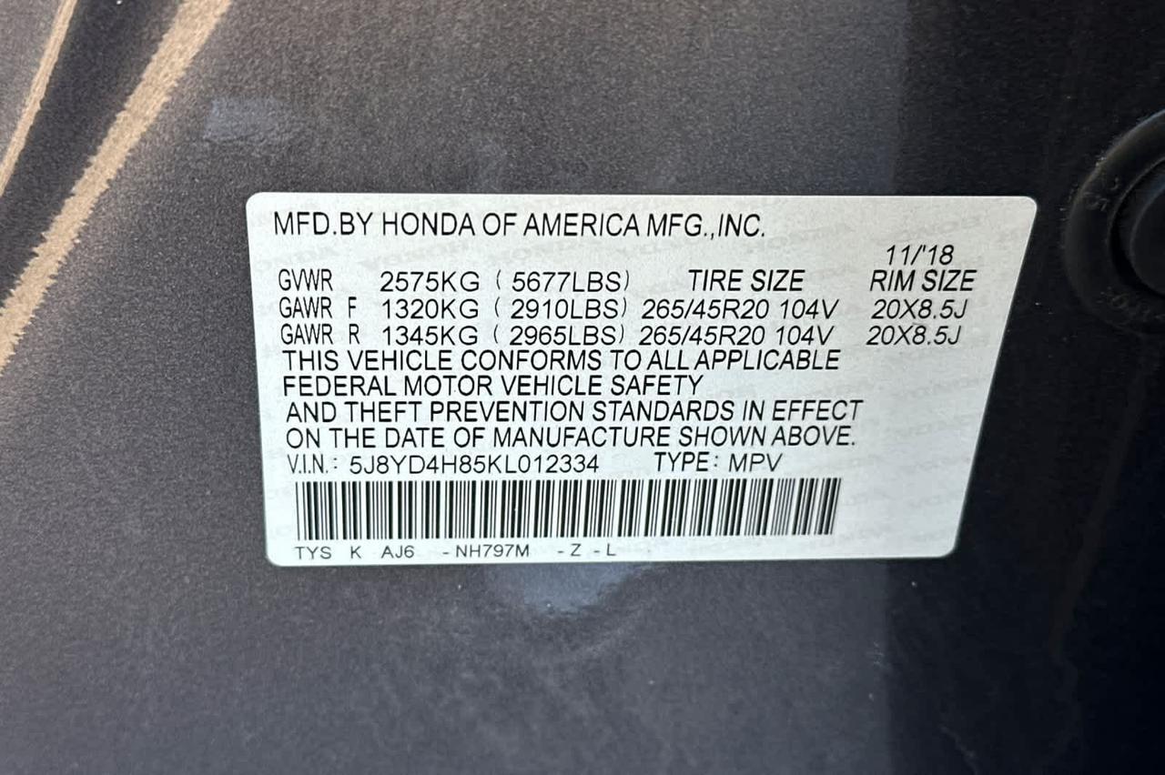 2019 Acura MDX w/Advance Pkg Roseville CA