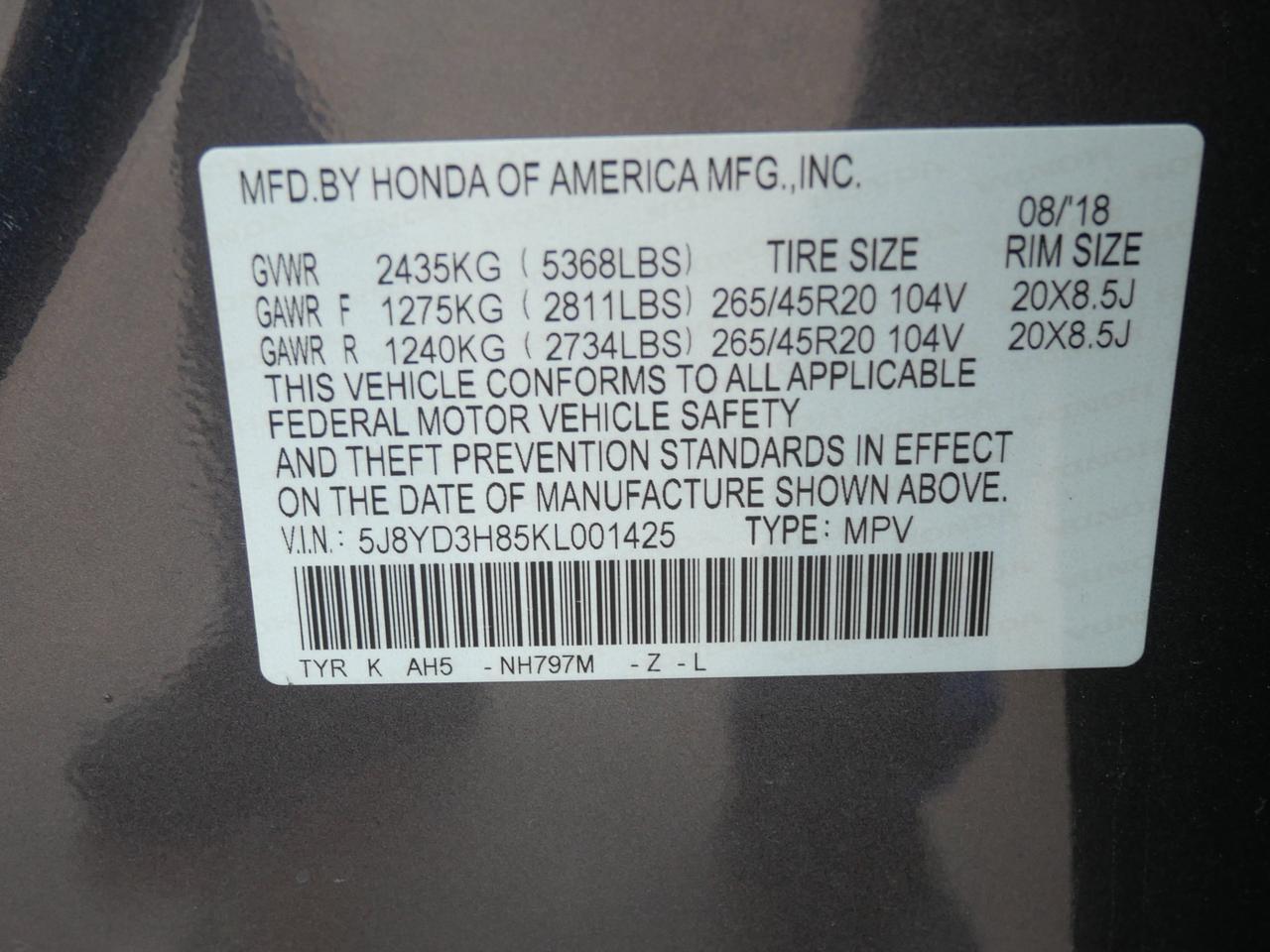 2019 Acura MDX w/Advance Pkg San Juan TX