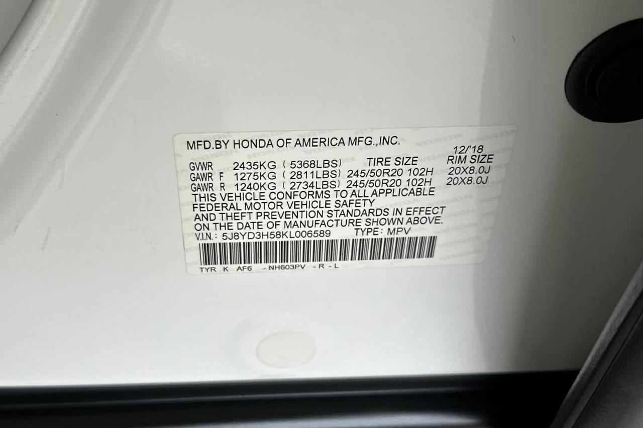 2019 Acura MDX w/Technology Pkg Roseville CA