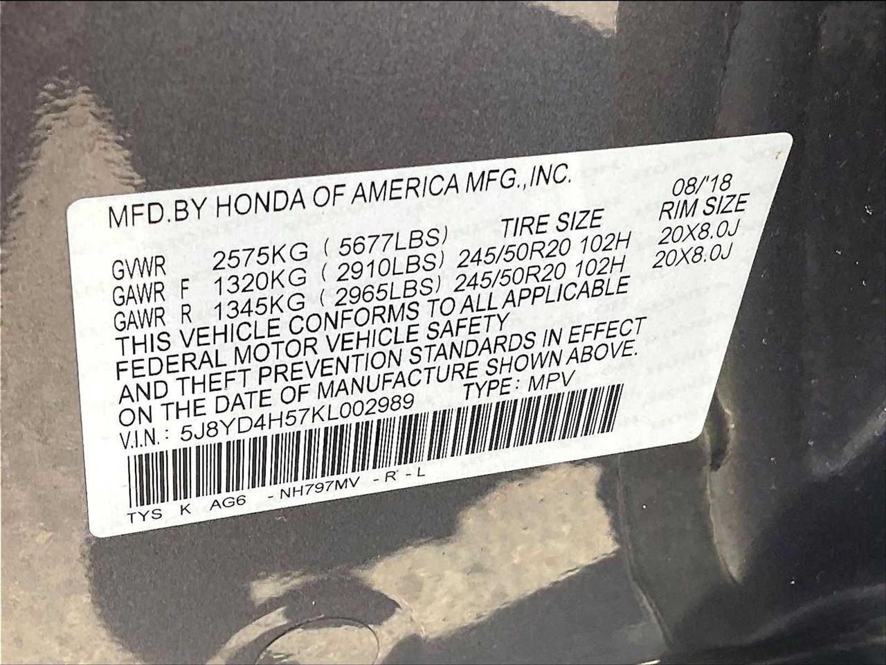 2019 Acura MDX w/Technology Pkg Roseville CA