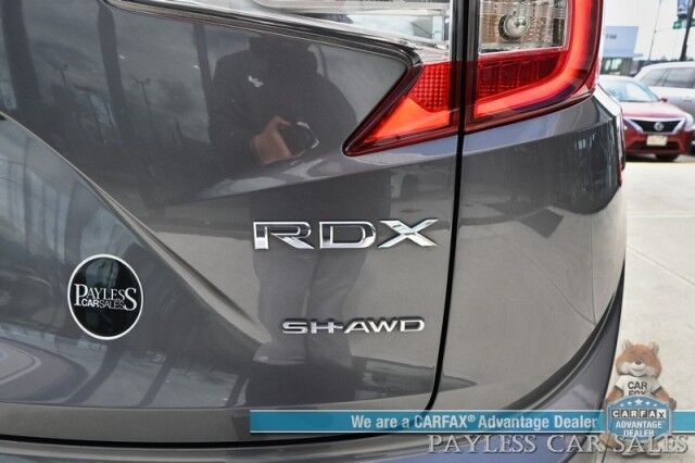 2019 Acura RDX / Advanced Pkg / AWD / Auto Start / Heated & Cooled Leather Seats / Heated Steering / NAV / Panoramic Sunroof / ELS Speakers / Adaptive Cruise / Lane Depart & Blind Spot / Bluetooth / 360 Camera / Tow Pkg / 1-Owner Anchorage AK