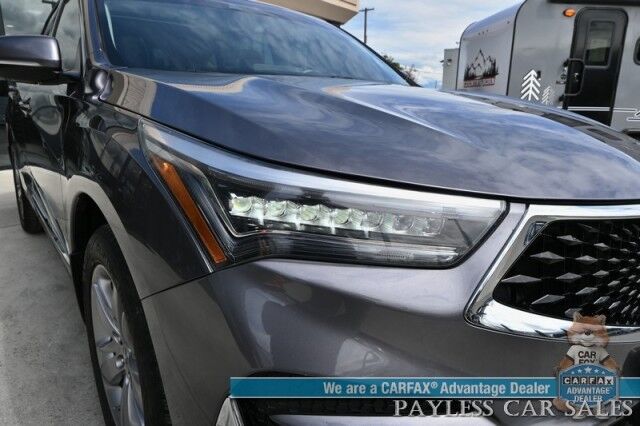 2019 Acura RDX / Advanced Pkg / AWD / Auto Start / Heated & Cooled Leather Seats / Heated Steering / NAV / Panoramic Sunroof / ELS Speakers / Adaptive Cruise / Lane Depart & Blind Spot / Bluetooth / 360 Camera / Tow Pkg / 1-Owner Anchorage AK