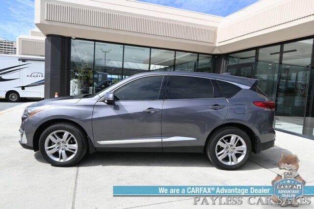 2019 Acura RDX / Advanced Pkg / AWD / Auto Start / Heated & Cooled Leather Seats / Heated Steering / NAV / Panoramic Sunroof / ELS Speakers / Adaptive Cruise / Lane Depart & Blind Spot / Bluetooth / 360 Camera / Tow Pkg / 1-Owner Anchorage AK
