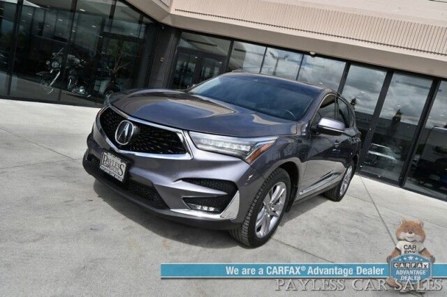 2019 Acura RDX / Advanced Pkg / AWD / Auto Start / Heated & Cooled Leather Seats / Heated Steering / NAV / Panoramic Sunroof / ELS Speakers / Adaptive Cruise / Lane Depart & Blind Spot / Bluetooth / 360 Camera / Tow Pkg / 1-Owner Anchorage AK