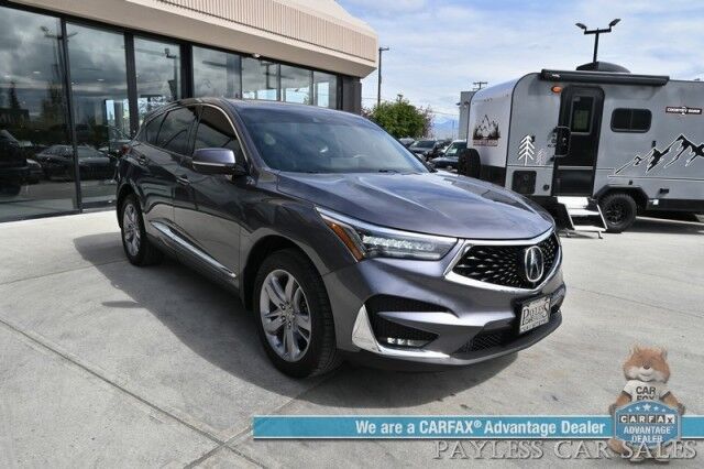 2019 Acura RDX / Advanced Pkg / AWD / Auto Start / Heated & Cooled Leather Seats / Heated Steering / NAV / Panoramic Sunroof / ELS Speakers / Adaptive Cruise / Lane Depart & Blind Spot / Bluetooth / 360 Camera / Tow Pkg / 1-Owner Anchorage AK