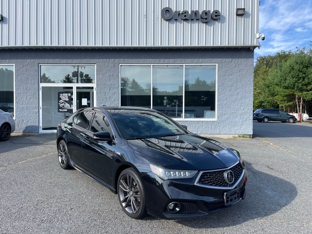 2019 Acura TLX 3.5L Technology Pkg w/A-Spec Pkg Orange MA