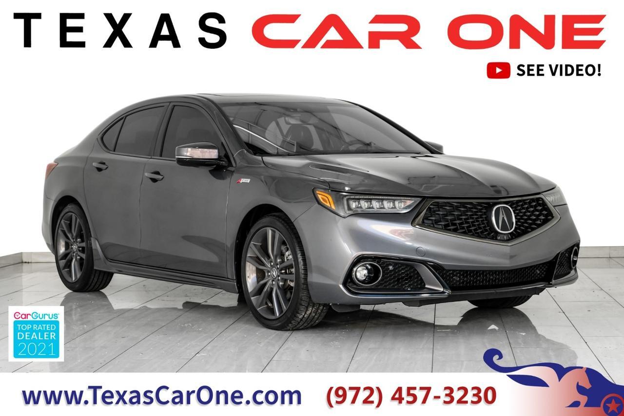 2019 Acura TLX AWD TECH & A-SPEC PKG BLIND SPOT ASSIST NAVIGATION SUNROOF LEATH