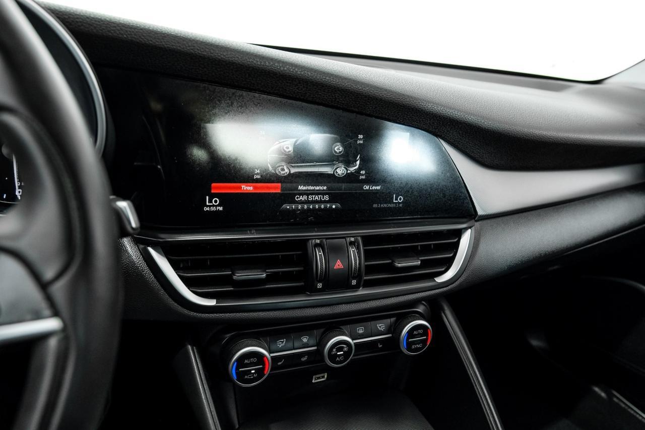 2019 Alfa Romeo Giulia Ti SPORT DRIVER ASSIST STATIC PKG BLIND SPOT ASSIST NAVIGATION S Carrollton TX