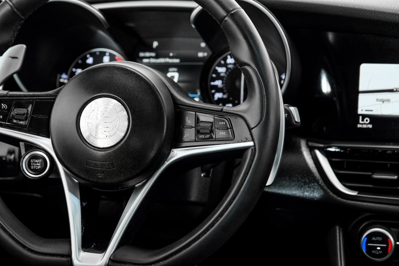 2019 Alfa Romeo Giulia Ti SPORT DRIVER ASSIST STATIC PKG BLIND SPOT ASSIST NAVIGATION S Carrollton TX